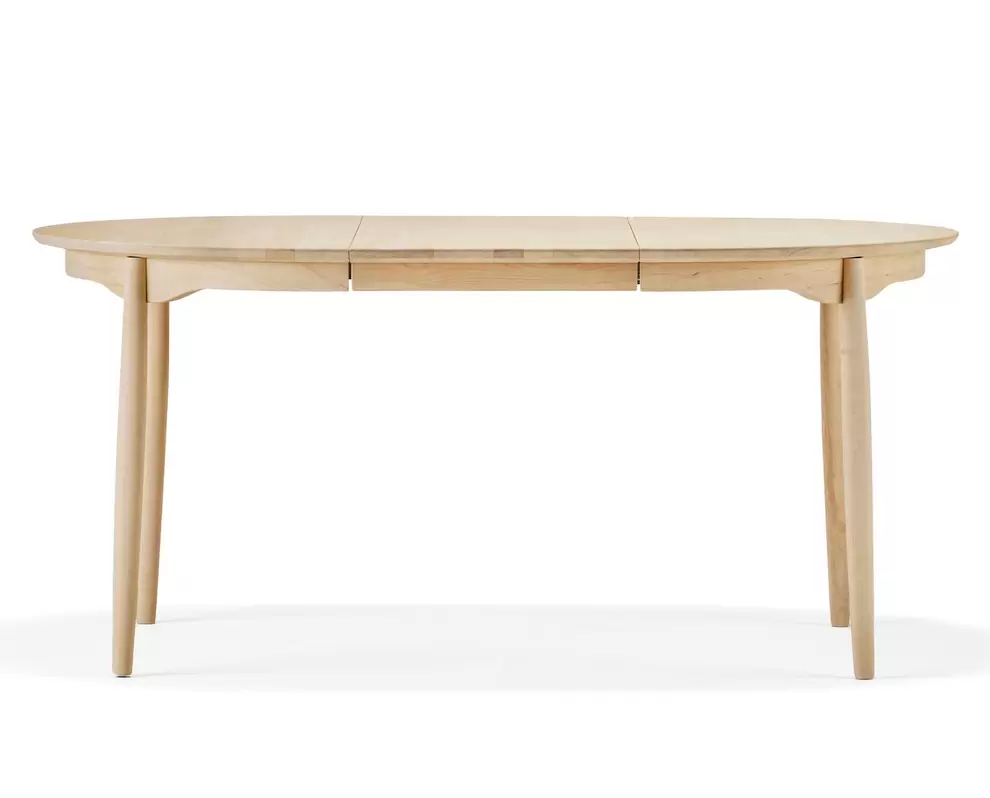 Carl Bord Ø 115 | Delad Skiva, Naturoljad Björk
