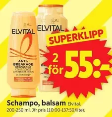 L'Oreal - Schampo, balsam