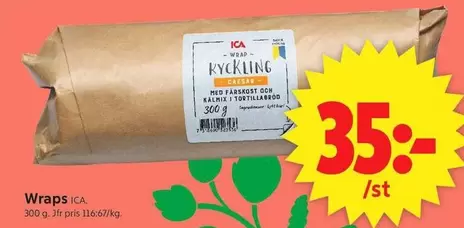Wraps Kyckling