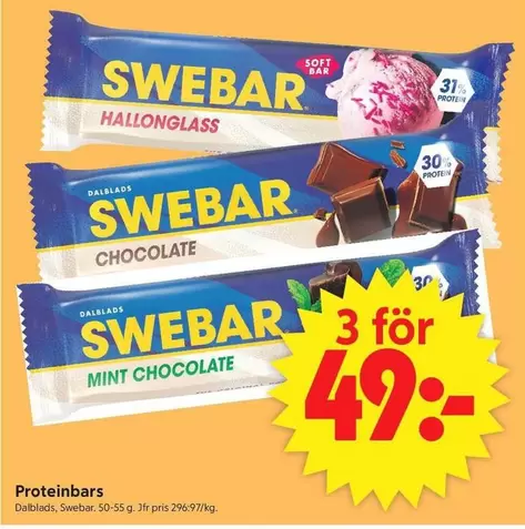 Dalblads - Proteinbars
