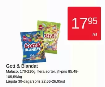 Malaco - Gott & Blandat Original