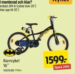 Barncykel 16"