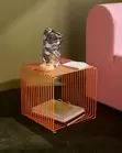 Panton Wire Hylla 34 cm, Tangerine