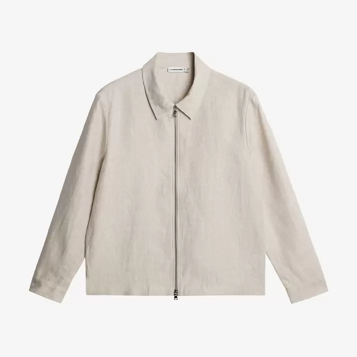 Julius Drape Linen Overshirt