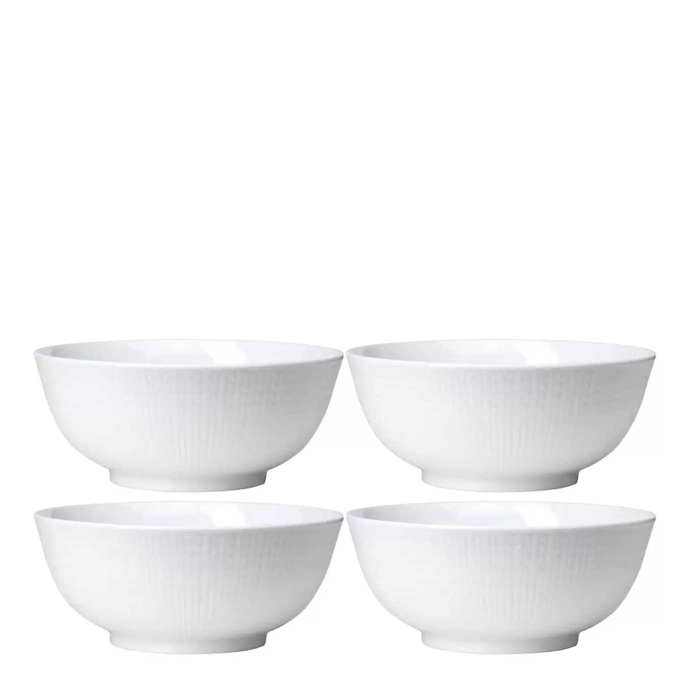 Swedish Grace Skål 60 cl 4-pack Snö