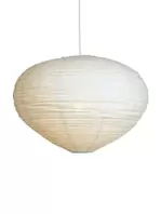 Taklampa - Verona - Vitt tyg - 55 cm