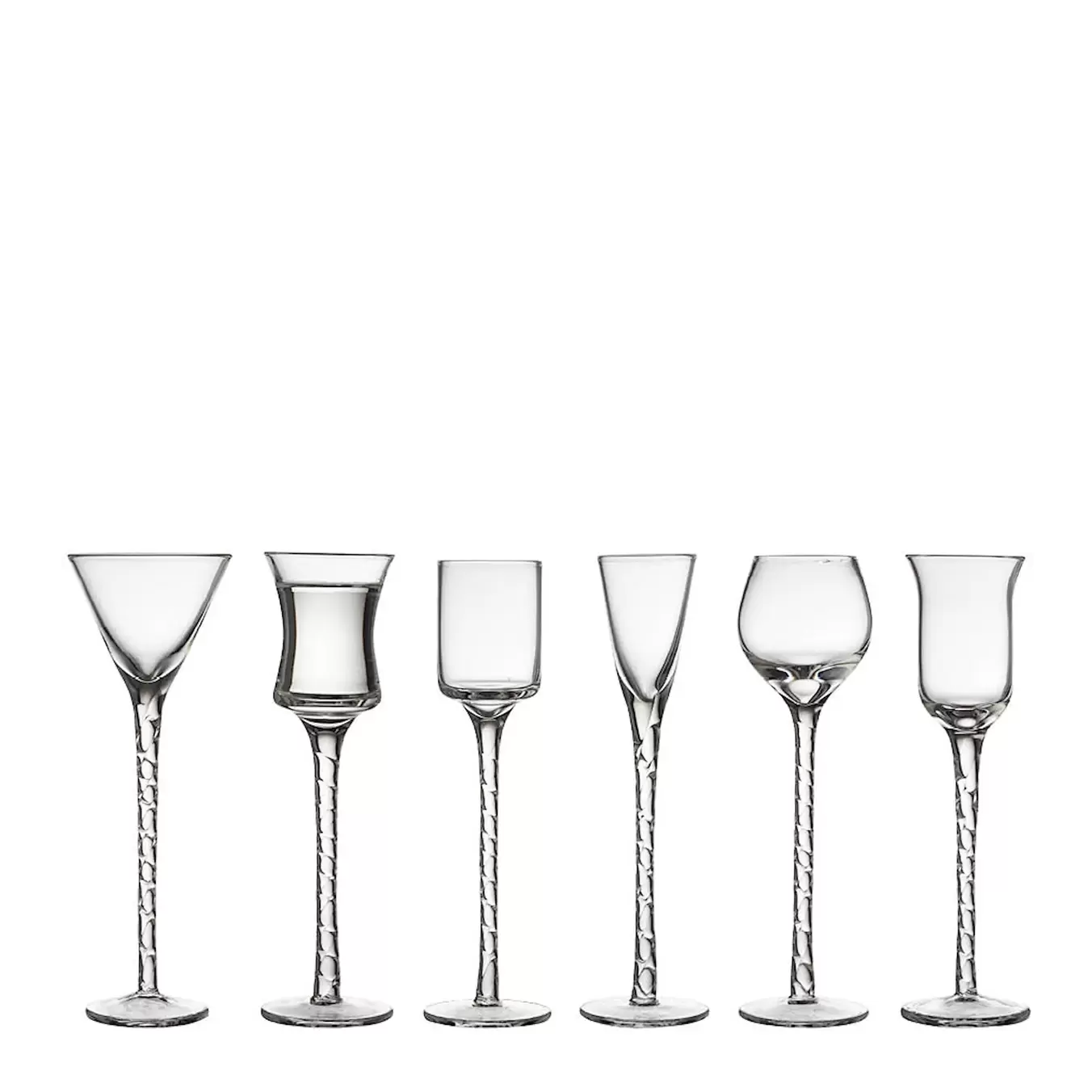 Snapsglas Rom 18 cm 6-pack Klar