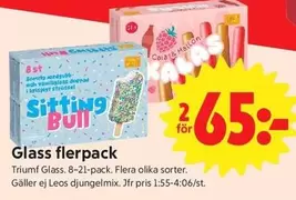 Triumf glass - Glass flerpack