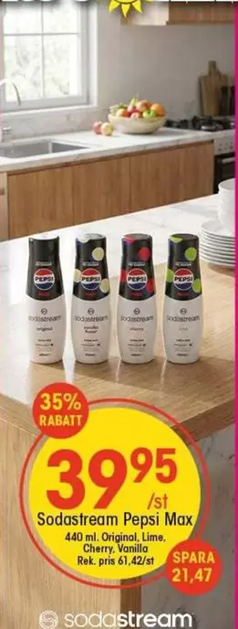 sodastream - Pepsi Max