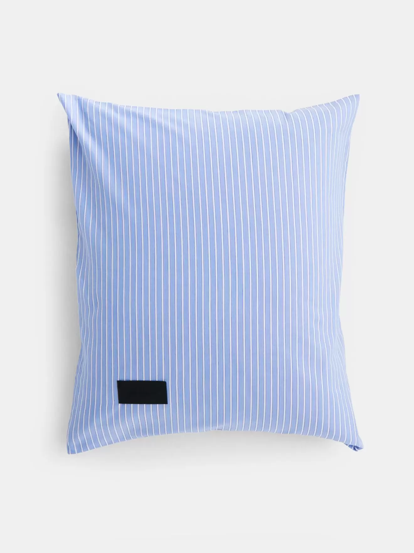 Wall Street Pillow Case Oxford - Striped Light Blue