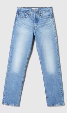 Wedgie Straight Ljusblå Jeans