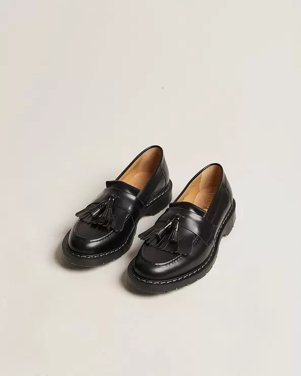 Tassel Loafer Black Shine