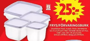 FRYS/FÖRVÄRINGSBURK