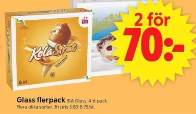 Sia - Glass flerpack