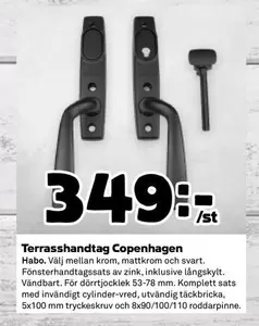 Terrasshandtag Copenhage
