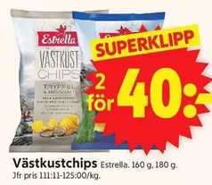 Estrella - Västkustchips