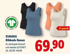 Ribbade linnen