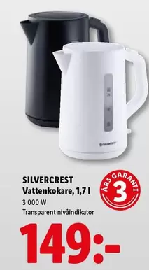 silvercrest - Vattenkokare