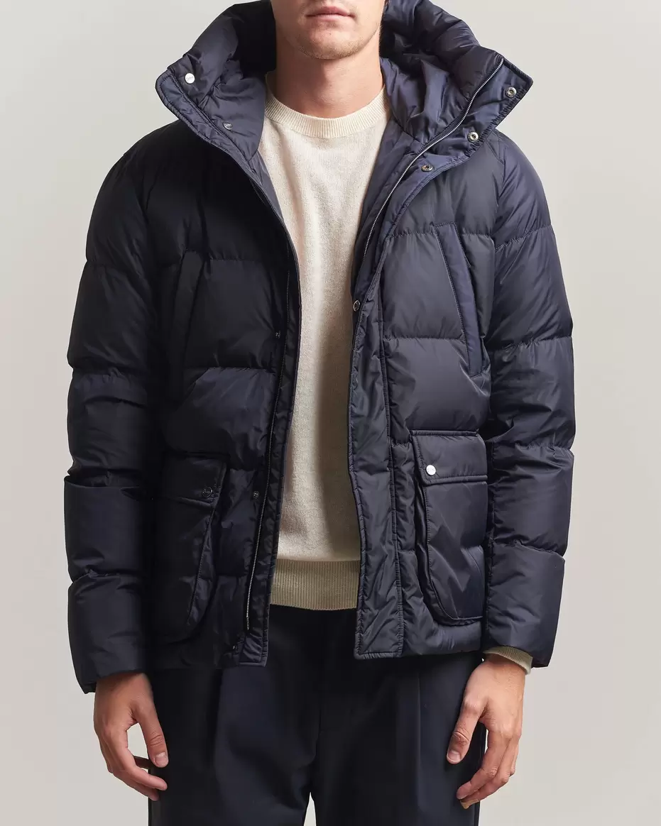 Chamonix Down Parka Navy