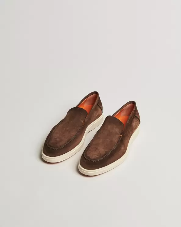 Detroit Loafer Brown Suede
