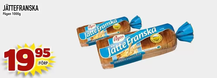 Pågen - JÄTTEFRANSKA
