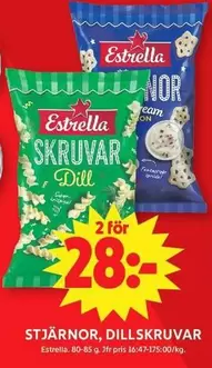 Estrella - STJÄRNOR, DILLSKRUVS