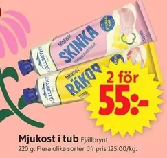 Fjällbrynt - Mjukost i tub