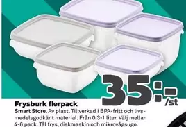 Smart - Frysbruk flerpack
