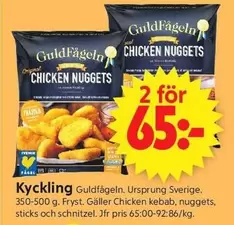Guldfågeln - Chicken Nuggets