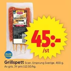 Scan - Grillspett