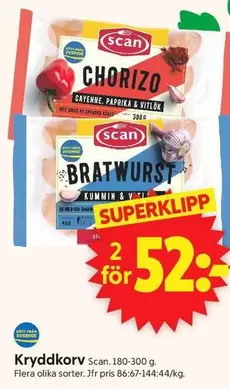 Scan - Kryddkorv