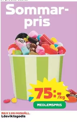 Lösviktsgodis