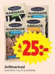 Santa Maria - Grillmarinad