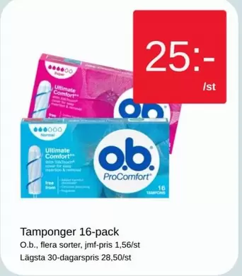 O.B. - Tamponer
