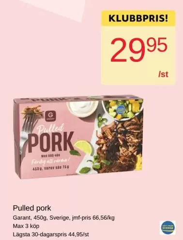 Garant - Pulled pork