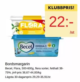 Flora - Bordsmargarin