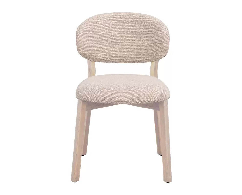 Patterson Stol | Beige/Vitpigmenterad Ek
