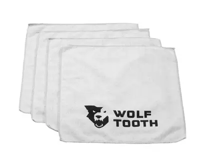 Wolf Tooth Microfiber Towel Gray 4 Pack