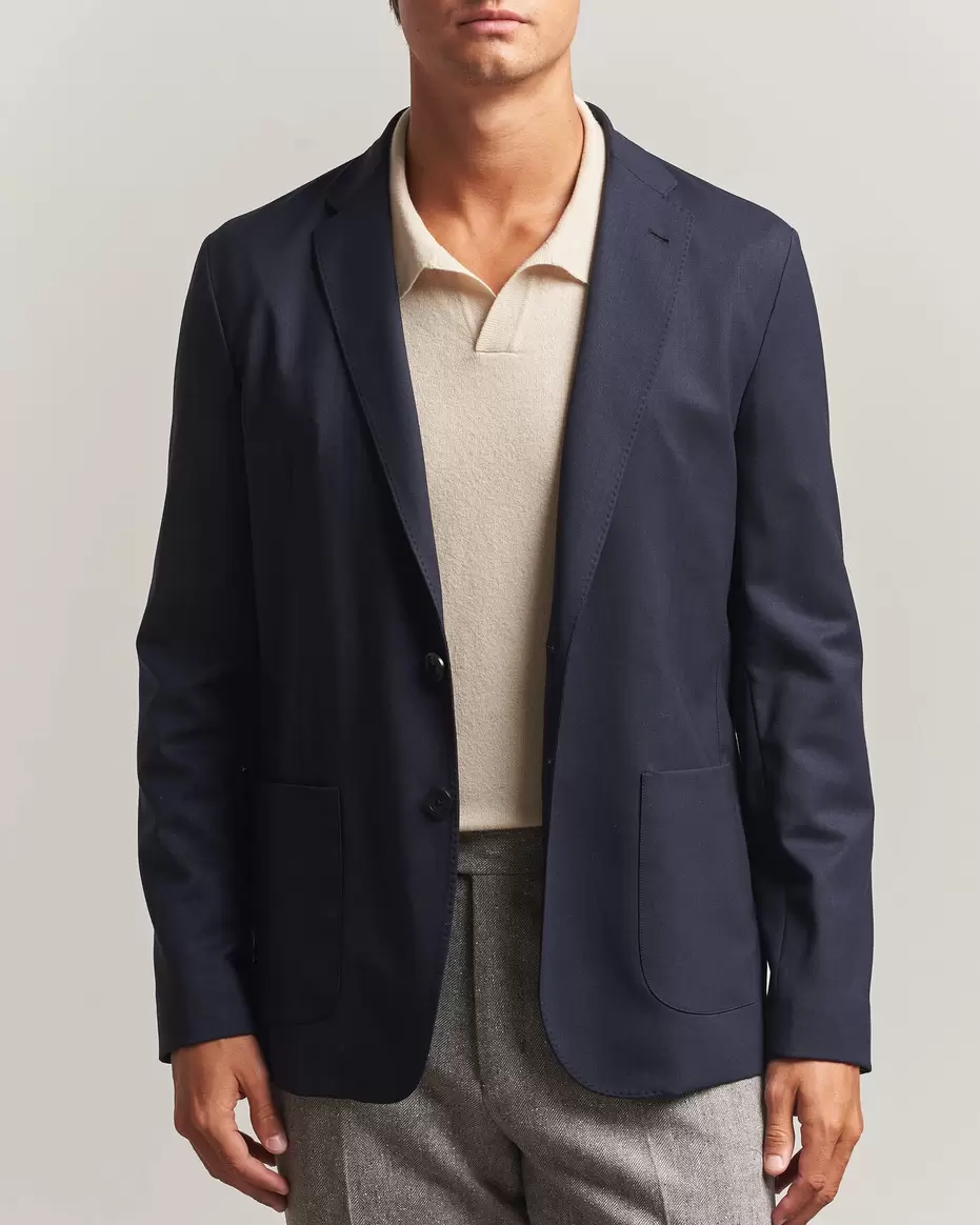 Wool Blazer Navy