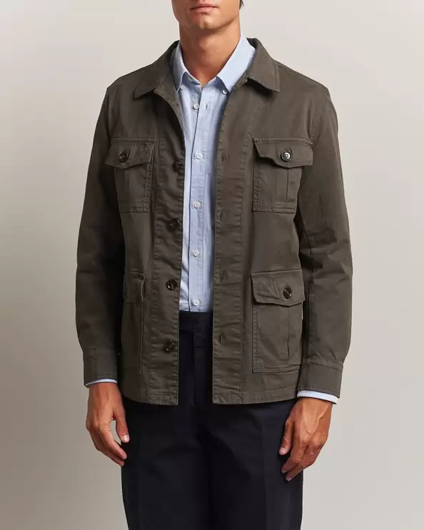 Safari Shirt Jacket Olive