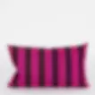 CARLA Kuddfodral 30x50, rosa/vinröd