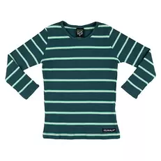 T-shirt RIB STRIPES CYPRESS/VERDANT