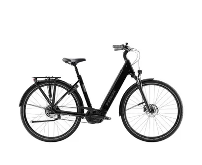 Elcykel Trek District+ 4 Lowstep N5 Belt 600Wh Dark Star