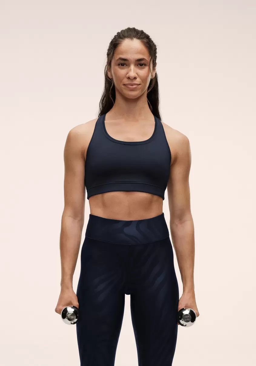 Iconic Sports Bra - Core Blue