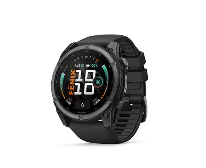 Träningsklocka Garmin fenix 9 – 51mm Carbon Gray/Black