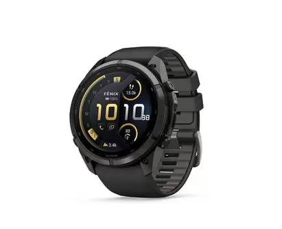 Träningsklocka Garmin fenix 9 Pro – inReach 51mm Carbon Gray/Pebble Gray