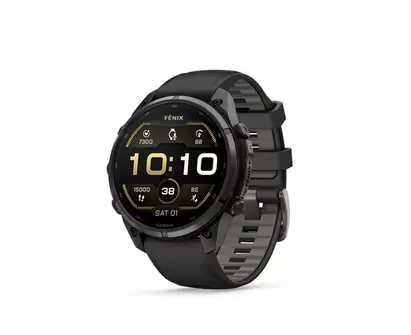 Träningsklocka Garmin fenix 9 Pro – 47mm Carbon Gray/Pebble Gray