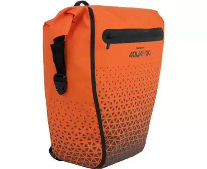 Cykelväska Pakethållare Oxford Aqua V 20 Single QR 20L Orange