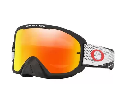 Goggles Oakley O Frame 2.0 Pro MX Black Forge-Fire Iridium