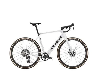 Elcykel Racer Trek Domane+ SL 9 AXS Gen 5 Mother Of Pearl/Silver Marble